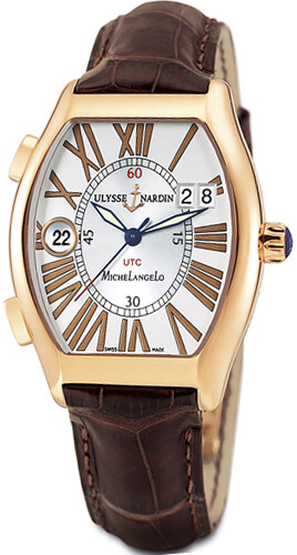 Ulysse Nardin Michelangelo UTC Dual Time (SS/ White / Roman / SS